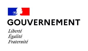 La Plateforme du Quai de la Borde - Logo de l'État français : L'emblématique logo représentant l'État, symbole de l'autorité et de l'unité nationale. Un élément visuel qui incarne les valeurs, les institutions et la souveraineté de la République française